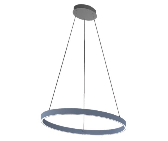 Promoluce Game Sospensione moderna alluminio anello led