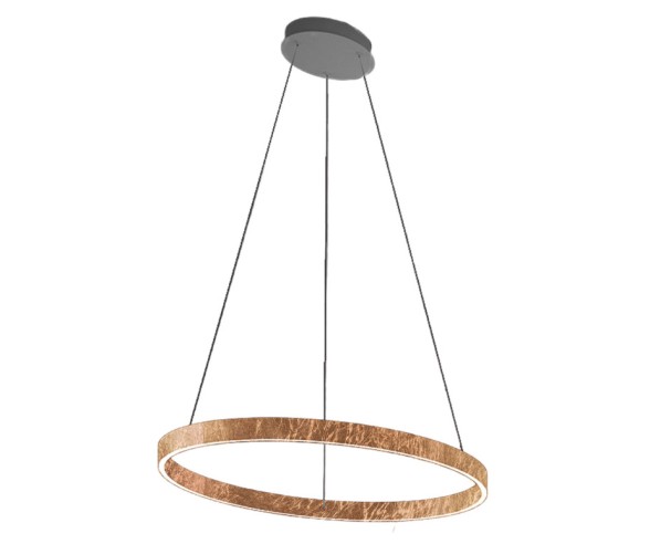 Promoluce Game Sospensione moderna alluminio anello led