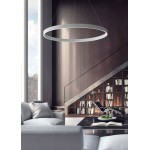 Promoluce Game Sospensione moderna alluminio anello led