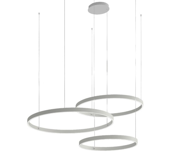 Promoluce Game Sospensione bianca led biemissione