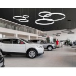 Promoluce Game Sospensione bianca led biemissione