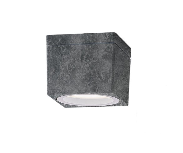 PROMOLUCE GIX PLAFONIERA PER ESTERNO QUADRATA GX53