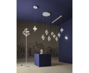 Promoluce Boucle Sospensione singola moderna led 2