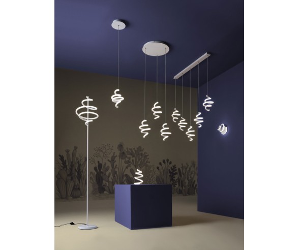 Promoluce Boucle Sospensione singola moderna led