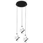 PROMOLUCE BOUCLE SOSPENSIONE TRIPLA MODERNA LED