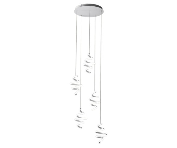 PROMOLUCE BOUCLE SOSPENSIONE TRIPLA MODERNA LED