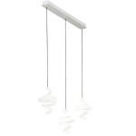 PROMOLUCE BOUCLE SOSPENSIONE TRIPLA MODERNA LED