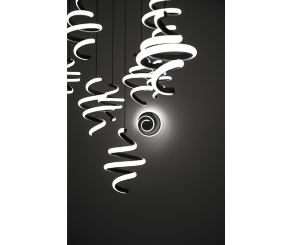 PROMOLUCE BOUCLE SOSPENSIONE TRIPLA MODERNA LED