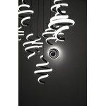 PROMOLUCE BOUCLE SOSPENSIONE TRIPLA MODERNA LED