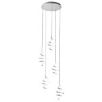 Promoluce Boucle Sospensione 5 luci moderna led