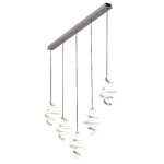 Promoluce Boucle Sospensione 5 luci moderna led
