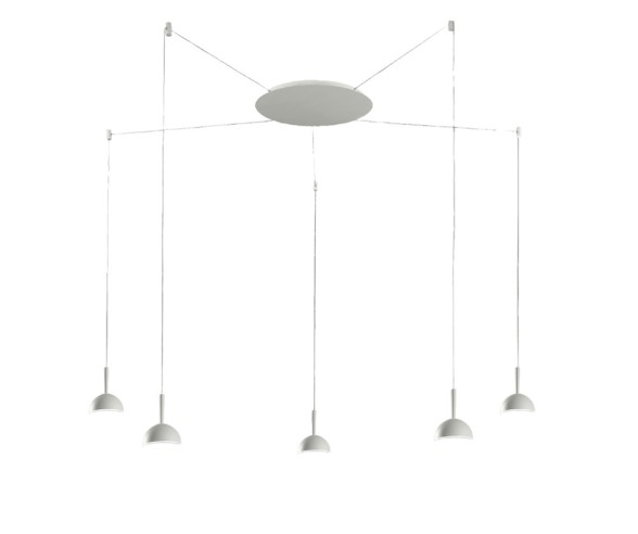 Promoluce Jingle Runde LED-Pendelleuchte aus Metall