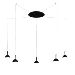 Promoluce Jingle Sospensione metallo rotonda led