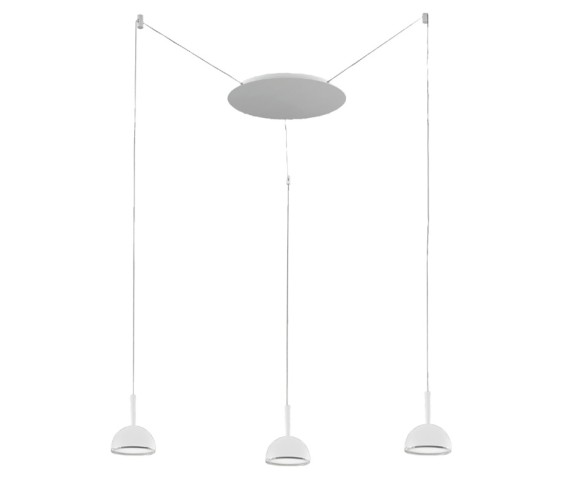 Promoluce Jingle Sospensione metallo rotonda led