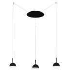 PROMOLUCE JINGLE SOSPENSIONE TRIPLA ROTONDA LED