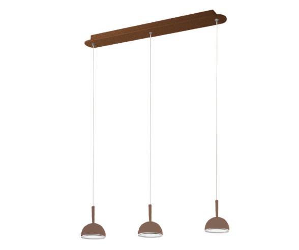 Promoluce Jingle rechteckige LED-Pendelleuchte aus Metall