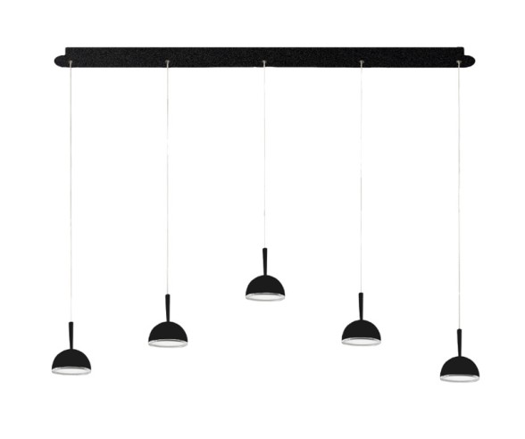 Promoluce Jingle Sospensione rettangolare metallo led