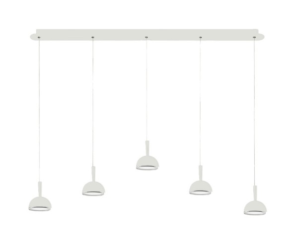 Promoluce Jingle Sospensione rettangolare metallo led