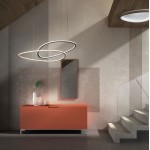 Promoluce Tris Sospensione moderna metallo led