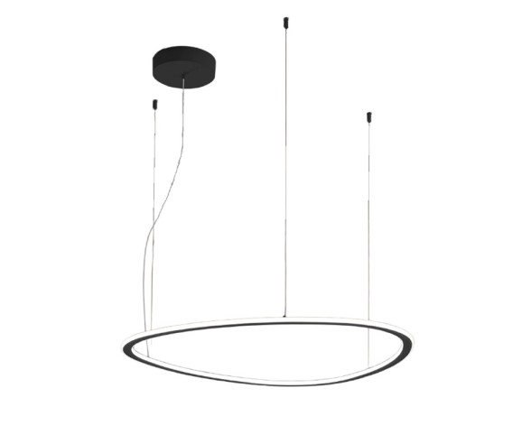 Promoluce Tris Sospensione moderna metallo led