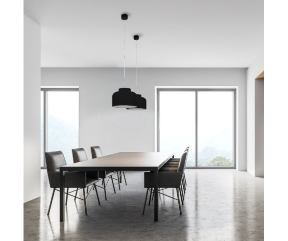 Vivida International Bottone Sospensione alluminio led dimmerabile