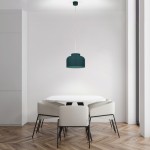 Vivida International Bottone Sospensione alluminio led dimmerabile