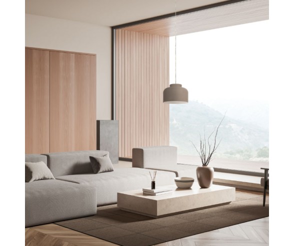 Vivida International Bottone Dimmbarer LED-Pendelleuchte aus Aluminium