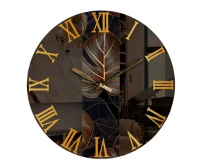 Orologio da parete Giada Foglie