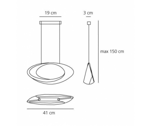 ARTEMIDE SOSPENSIONE CABILDO