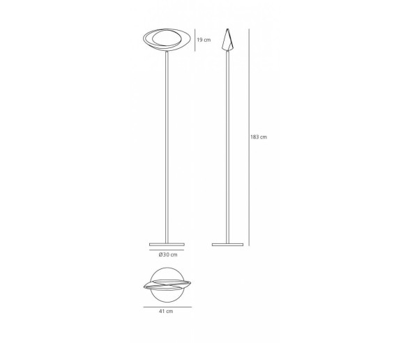 ARTEMIDE LAMPADA DA TERRA CABILDO
