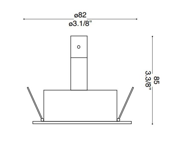 IDEAL LUX FARETTO DA INCASSO SWING