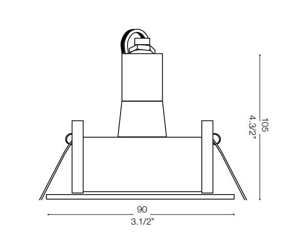 IDEAL LUX FARETTO DA INCASSO FUNKY