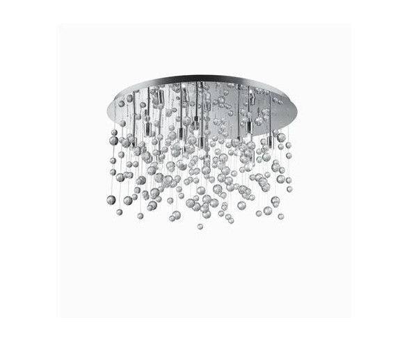 IDEAL LUX LAMPADA DA SOFFITTO NEVE 12 LUCI CROMO