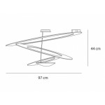 ARTEMIDE LAMPADA DA SOFFITTO PIRCE LED