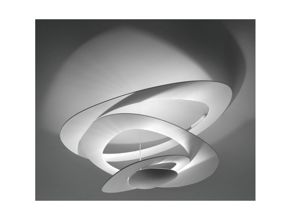 Lampade Da Soffitto A Led Artemide : Artemide deckenleuchte serie pirce halo aus lackiertem aluminium