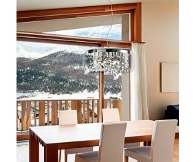 IDEAL LUX SOSPENSIONE AUDI-80 5 LUCI