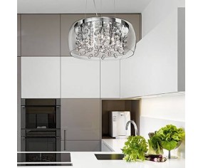 IDEAL LUX SOSPENSIONE AUDI-80 5 LUCI 2