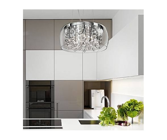 IDEAL LUX SOSPENSIONE AUDI-80 5 LUCI