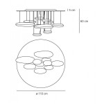 ARTEMIDE LAMPADA DA SOFFITTO MERCURY HALO