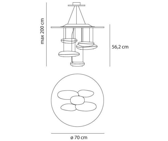 ARTEMIDE LAMPADA A SOSPENSIONE MERCURY HALO