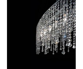 IDEAL LUX SOSPENSIONE RAIN 5 LUCI