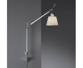 ARTEMIDE LAMPADA DA PARETE TOLOMEO BASCULANTE PERGAMENA 180