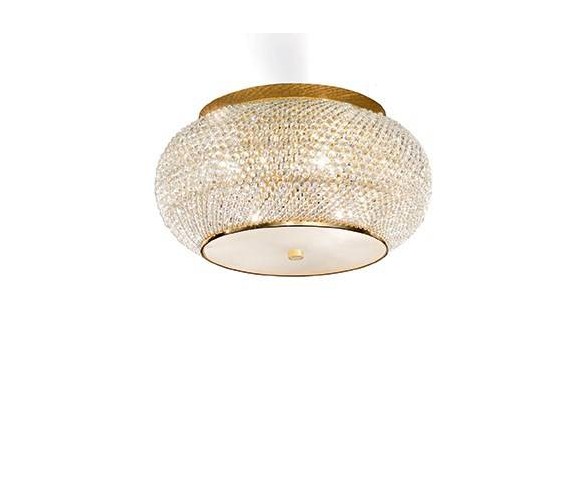 IDEAL LUX LAMPADA DA SOFFITTO PASHA' 6 LUCI ORO