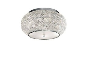 IDEAL LUX LAMPADA DA SOFFITTO PASHA' 6 LUCI CROMO
