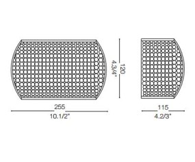 IDEAL LUX LAMPADA DA PARETE PASHA' CROMO 2
