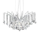 IDEAL LUX SOSPENSIONE AUDI-77 8 LUCI