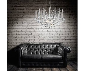 IDEAL LUX SOSPENSIONE AUDI-77 8 LUCI