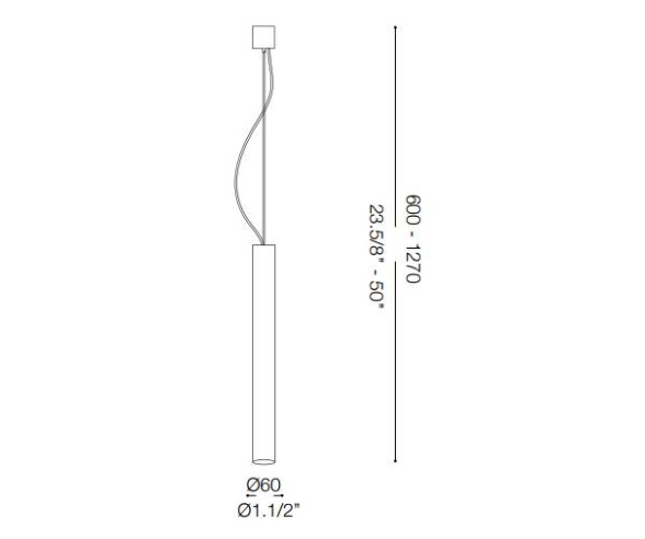IDEAL LUX SOSPENSIONE LOOK