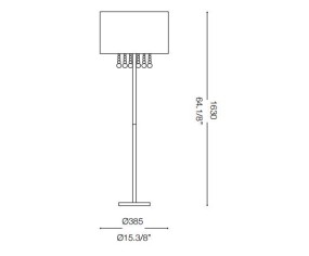 IDEAL LUX LAMPADA DA TERRA OPERA 2