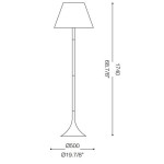 IDEAL LUX LAMPADA DA TERRA LONDON